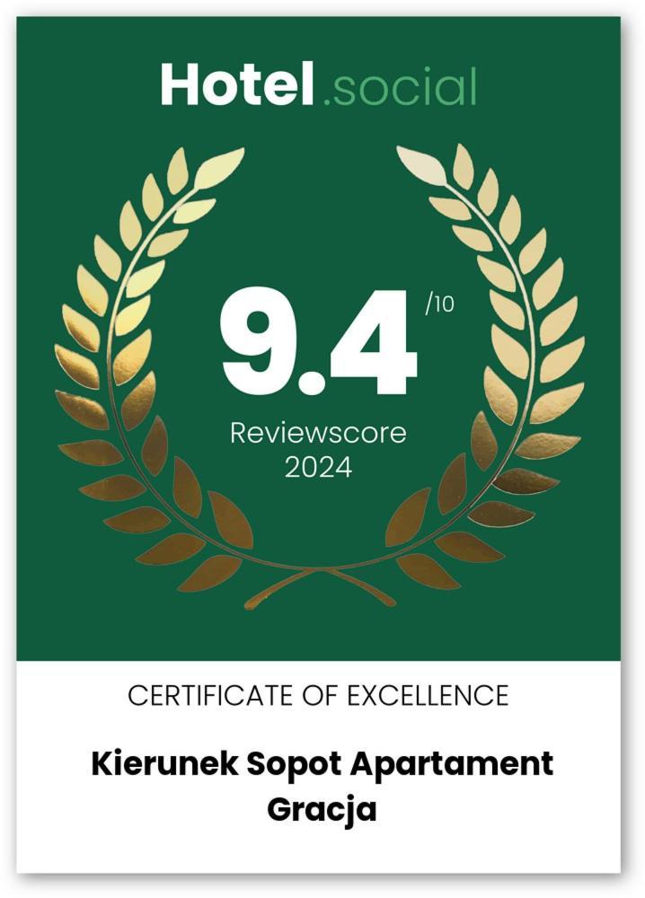 Kierunek Sopot Apartament Gracja Monte Cassino 36 Exteriör bild